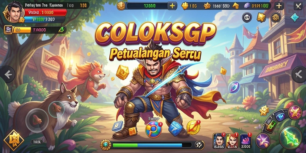 Gameplay seru di COLOKSGP yang menegangkan dan penuh tantangan.