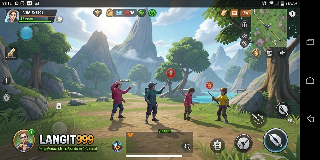 Tampilan menarik dari gameplay LANGIT99 yang penuh keseruan.