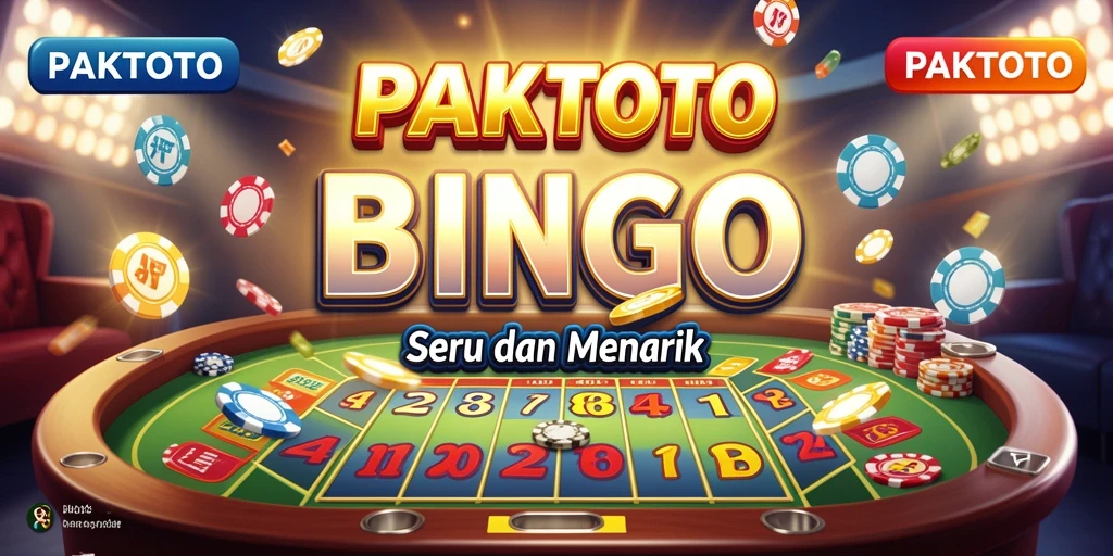 Screenshot utama PAKTOTO dengan gameplay Bingo yang menarik.