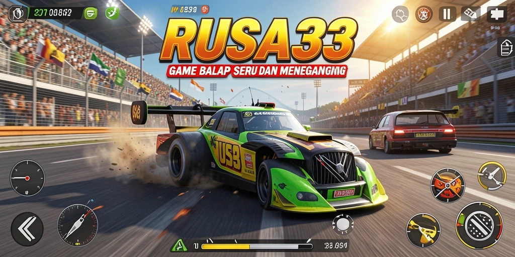 Gameplay menegangkan dari RUSA33 dengan grafik yang menawan.